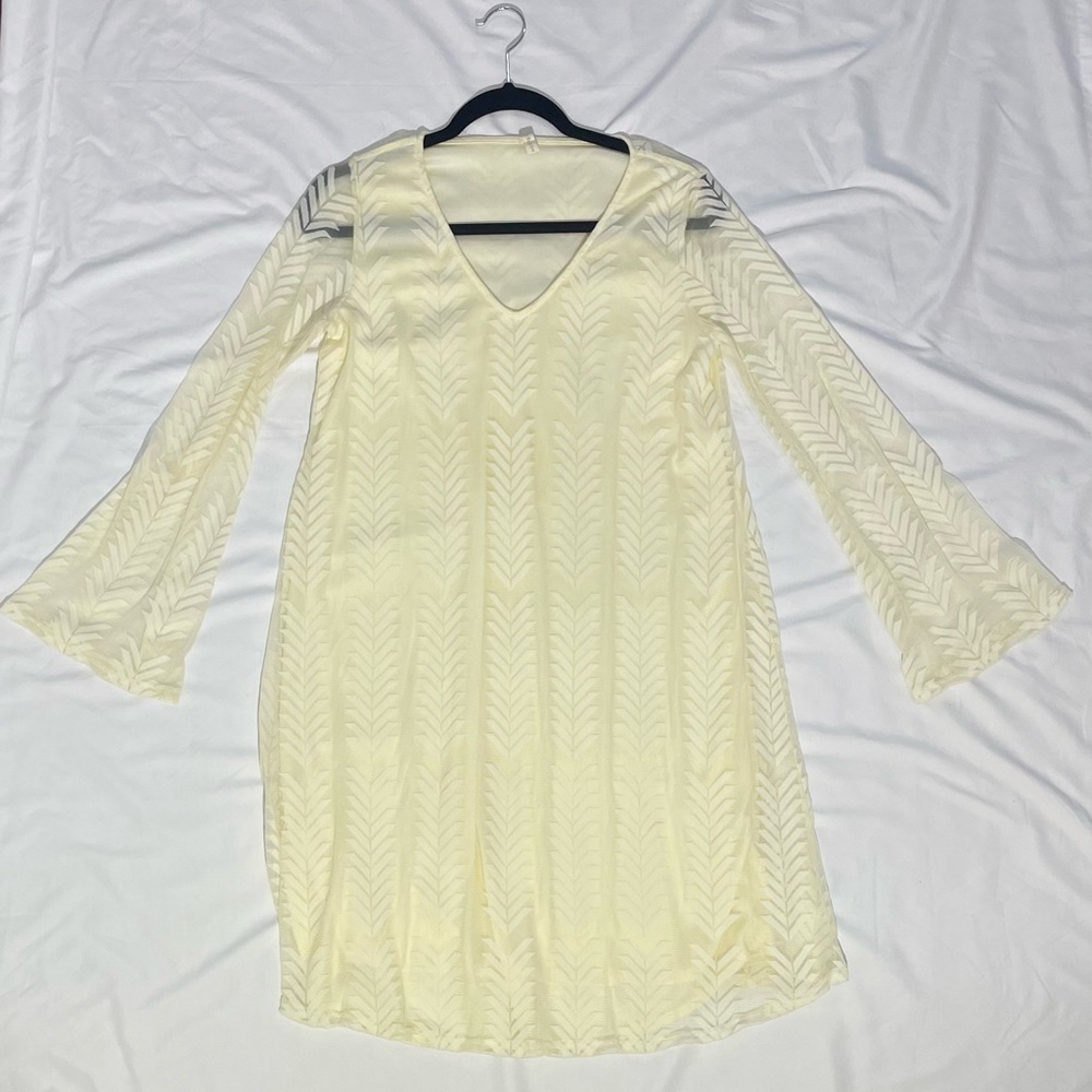 Small Ivory Maternity Dress